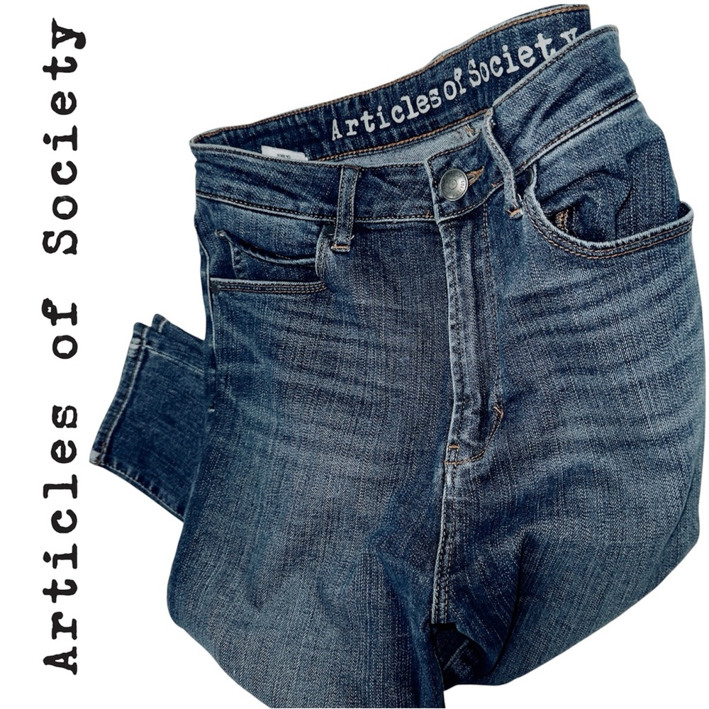 Articles of Society Women's Dark Blue Skinny Jeans